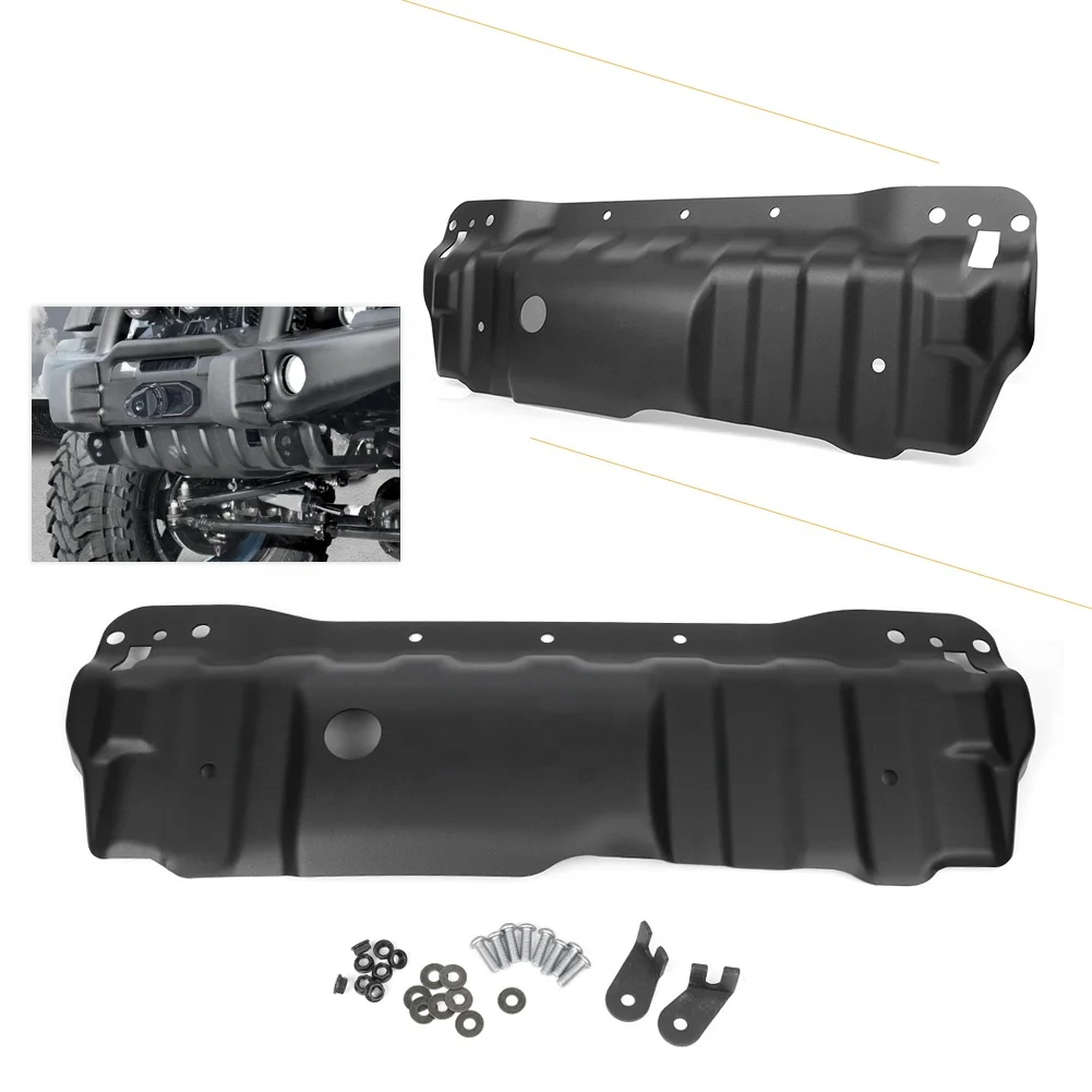 Front Bumper Skid Plate Cover 10TH Anniversary For Wrangler JK 2007-2017