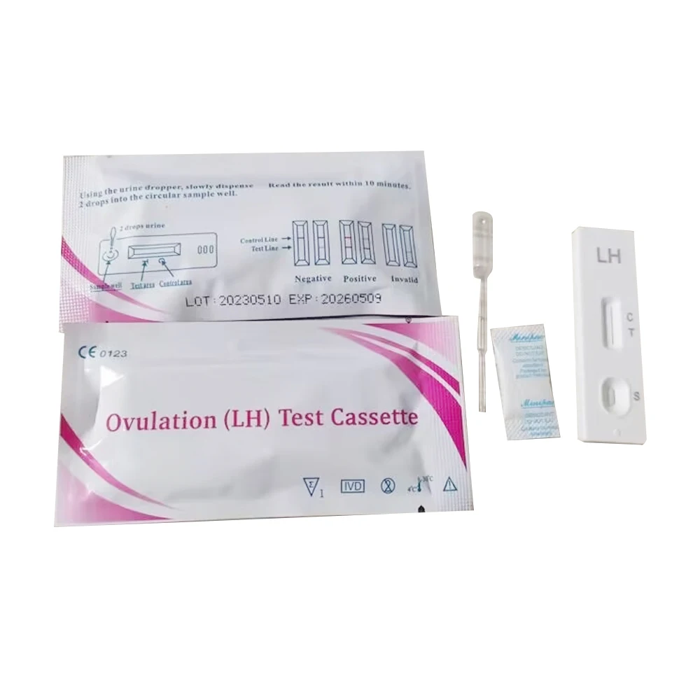 Medical Disposable 1 Step Quick Check 3.0 mm LH Ovulation Test Cassette (Urine)  LH