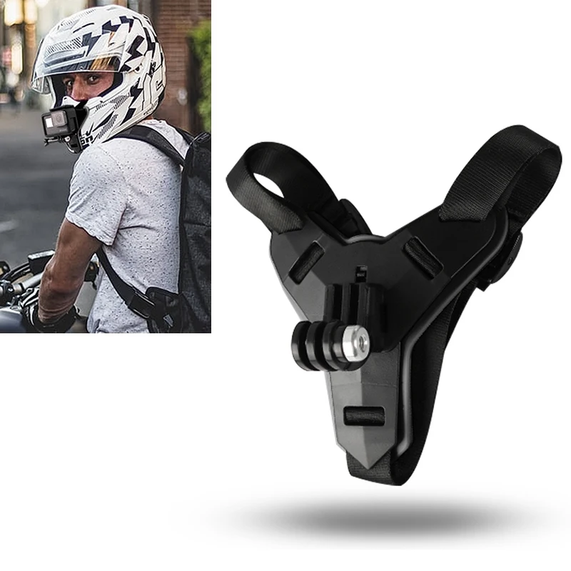 amazon 360 motorcycle helmet GoPro Camera Helmet Mount | Chin Mount for Your Action Camera: Gopro, Insta 360, DJI