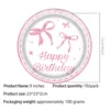 Assiettes en carton 23 cm, lot de 10