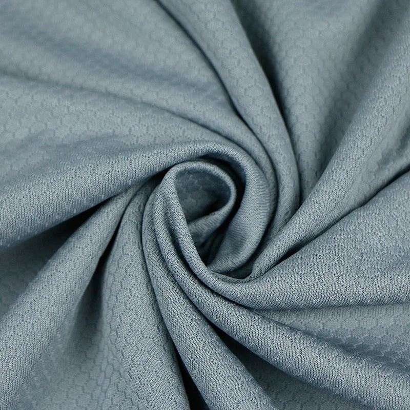 140gsm 92% Polyester 8% Spandex Soft Single Jersey Dri Fit Fabric