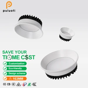 Modern Premium Aluminum Recessed Downlight, Available in 5W,10W, and 18W Options, Ideal for Both Commercial and Residential Use