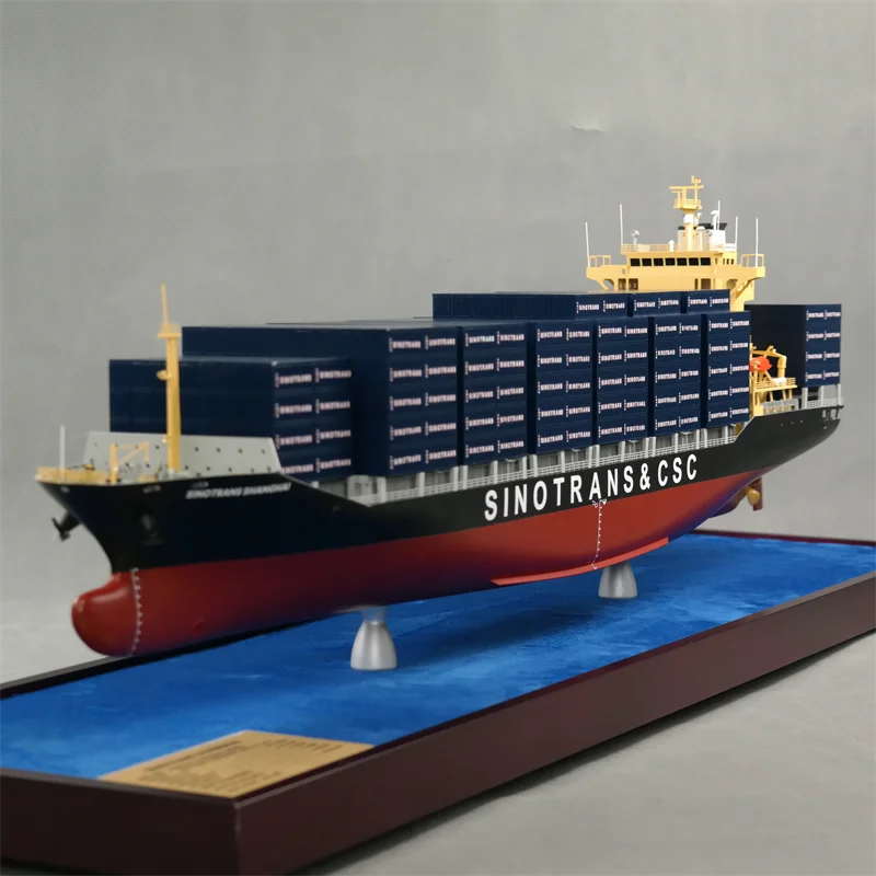 【A】O.A.S Handmade Static 200cm Container Ship Model Customizable Factory Shipping Gift for Christmas and Diwali