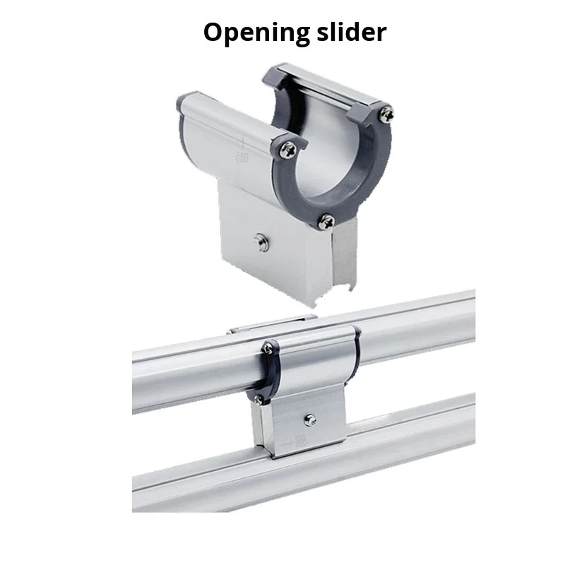 Open Slide Block Linear Motion Slide Sleeve 28mm Third Generation 1000 Series Aluminum Alloy Lean Line Rod Accessories Trolley