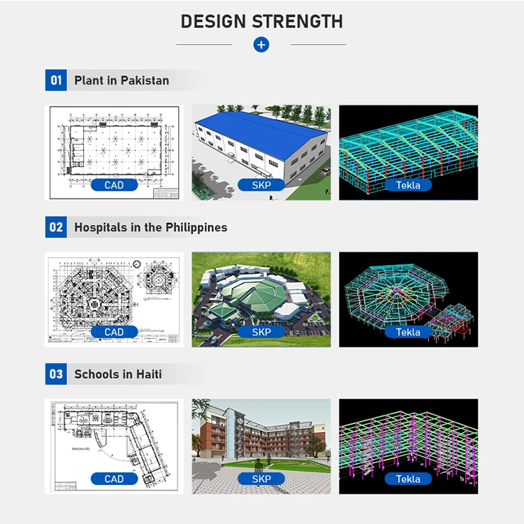 Heavy Steel Structure Steel Outdoor Billboard Structure Prefabricated Customized Steel Structure Building for Hotel