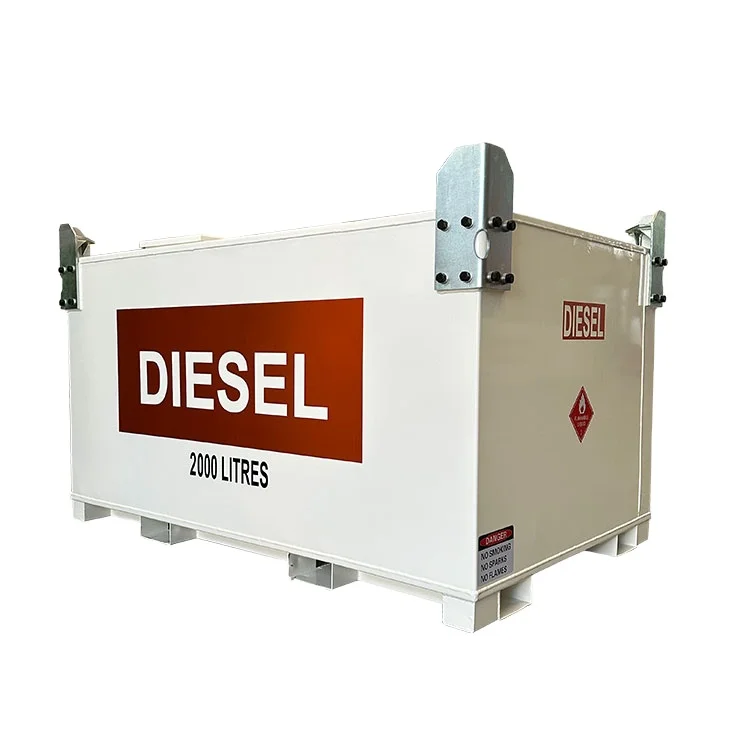 Sumac 2000l carbon steel double deck oil storage tank