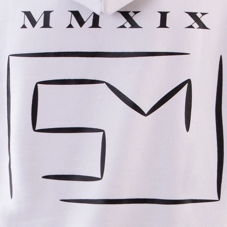 BSCI оптовая продажа дизайнерская мужская уличная одежда белые толстовки с капюшоном на заказ