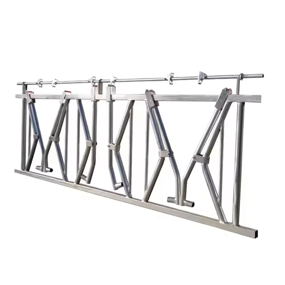 GREAT FARM Factory Outlet Dairy Farm Management Equipment Durable Cow Neck Clamp Lock Galvanized Cow Cattle Headlock