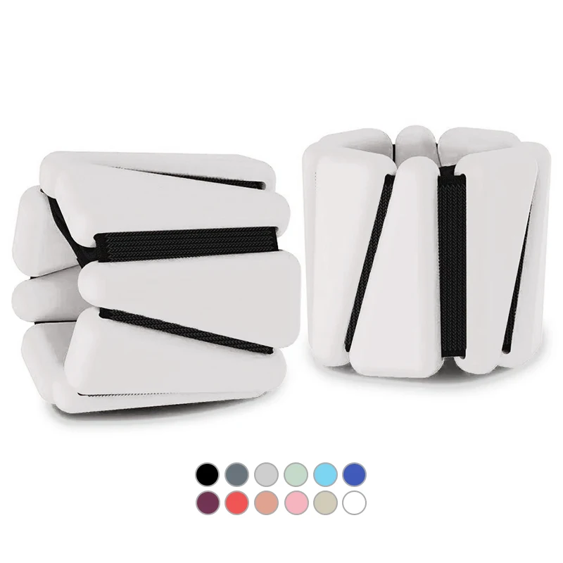 Wholesale Adjustable 2LB Silicone Ankle Weight Band for Exercise