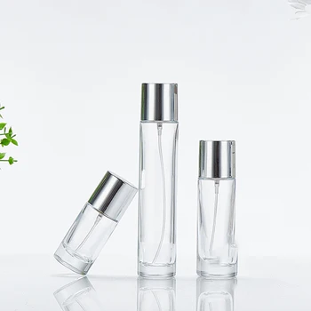 香水瓶　ガラス　丸型 チェコ ガラスの香水瓶 丸型×リーフ CL - tekuteku東欧雑貨店