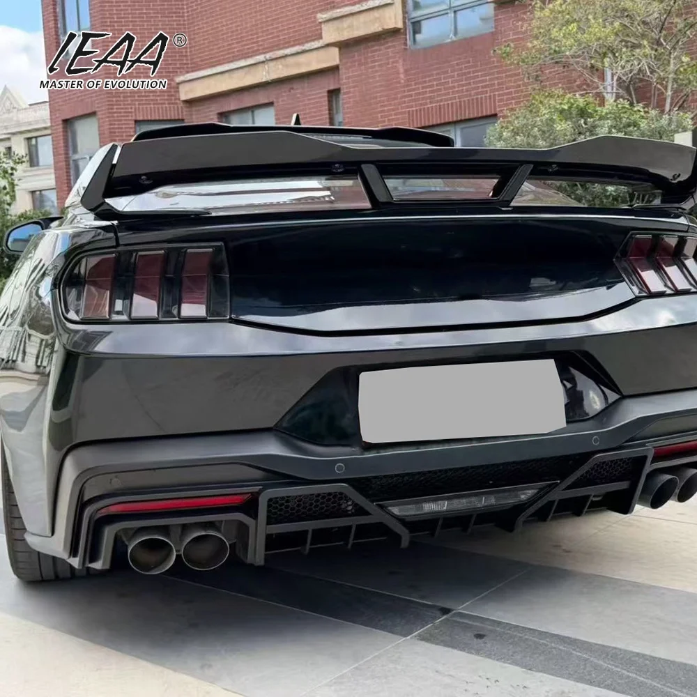 product body kits 2024 shelby bodykit for ford mustang gt upgrade to shelby style body kit pp car accessories grille front lip-5