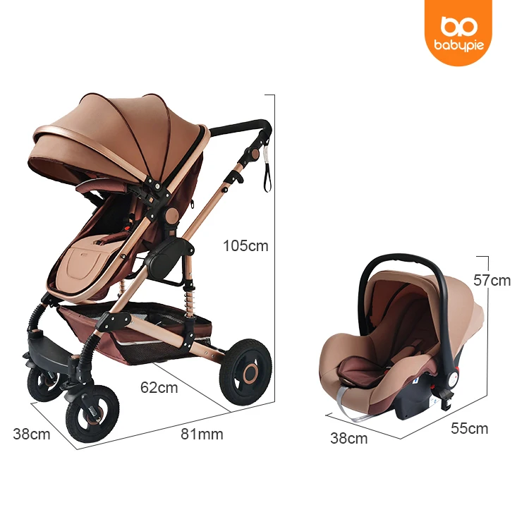 Baby Stroller in Travel System High Quality Luxury