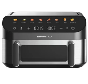 Hot Selling  10L 2200W Digital Air Fryer Factory Price Electric Air Fryer with Double Baskets