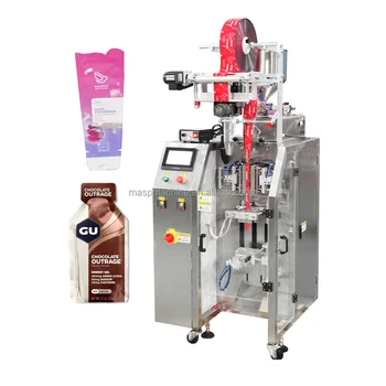 Small Vertical Bagging Machine to Pack Sauces Ketchup Sachet Packing Machine Chili Sauce Packing Machine