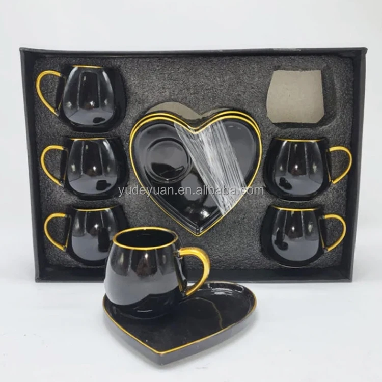 Wholesale Coffee Cups Porcelain Chinese Tea Set Saucer