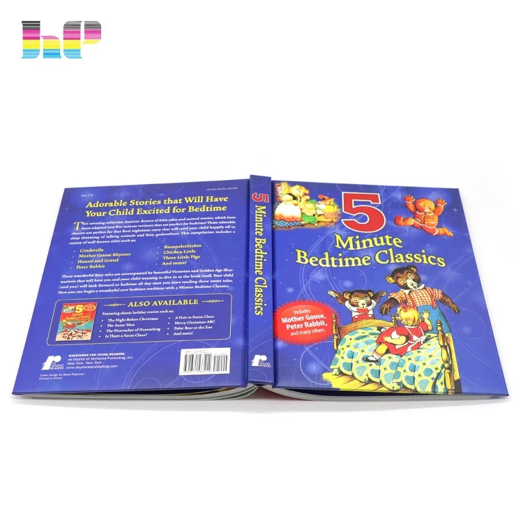 Custom Printing Thick Material and Cardboard Paper Type Card Board Children's Baby Culture Books Print Product