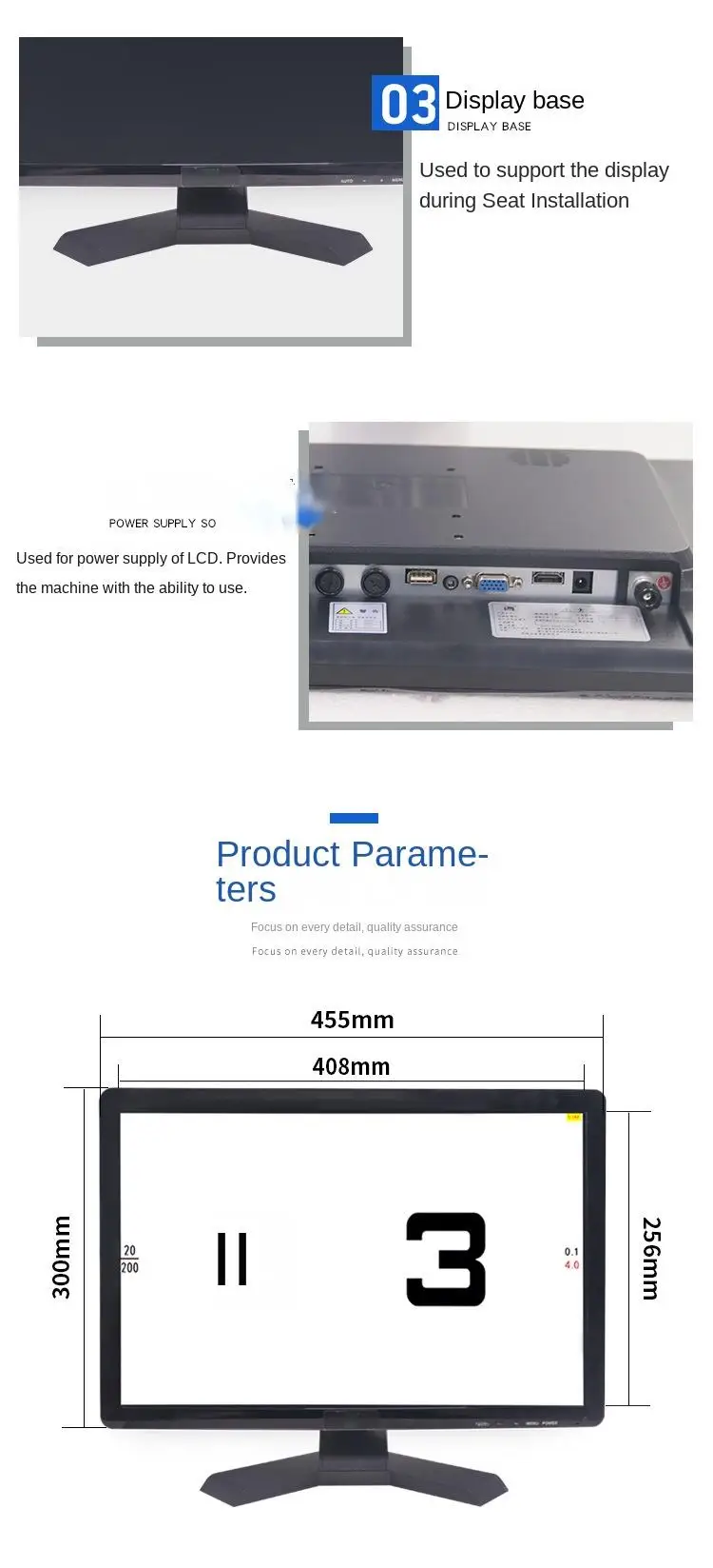 Rightway Brand China Optometer Snellen Visual Acuity Chart Vision High Quality Automatic Chart Projector