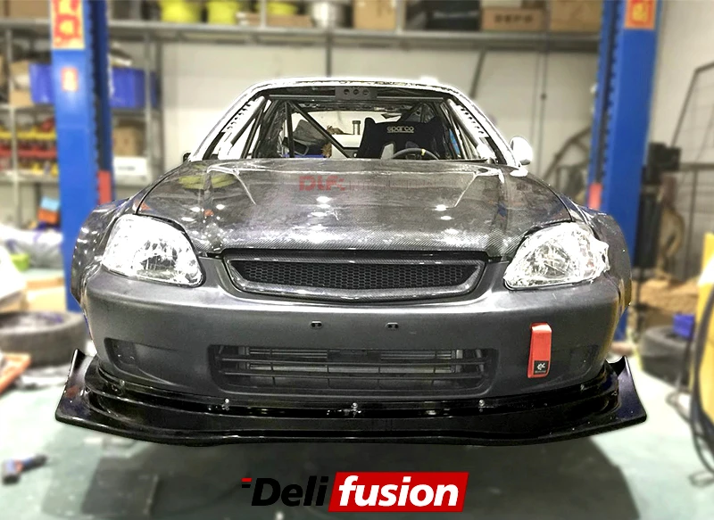 ホンダ シビック EK9用 フロントバンパーリップスポイラー ワイド