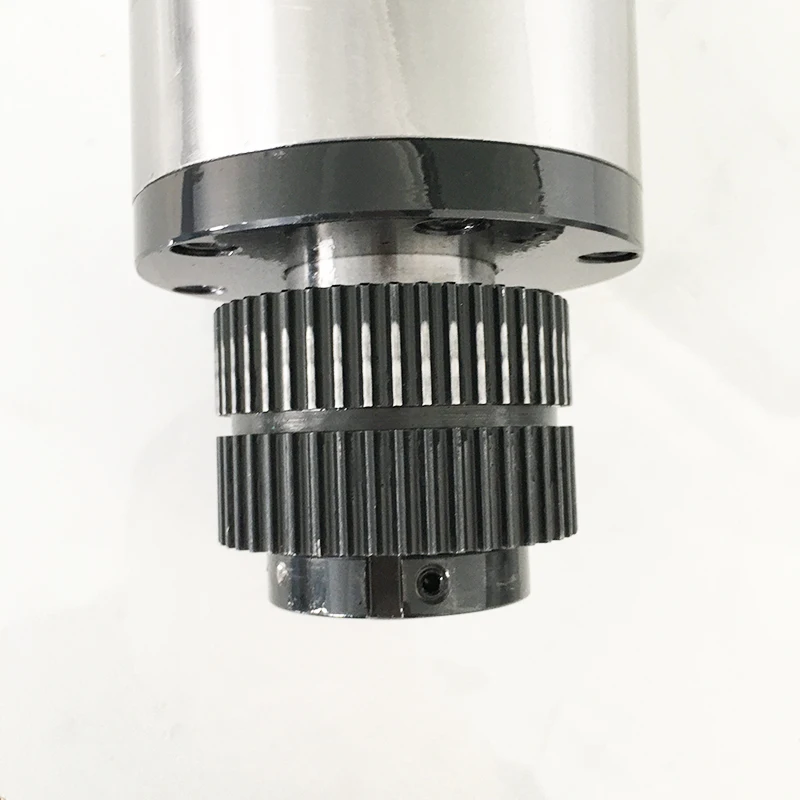 Vertical Installation Belt Driven Spindle Manual Tool Change  ISO40  6000rpm OD 100mm Cnc Milling Spindle