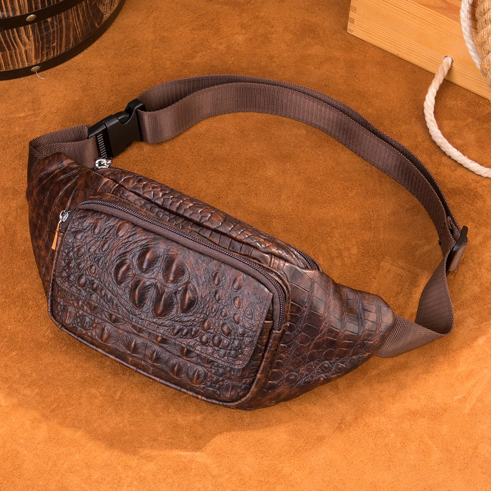 MARRANT Designer Men's Genuine Leather Fanny Pack