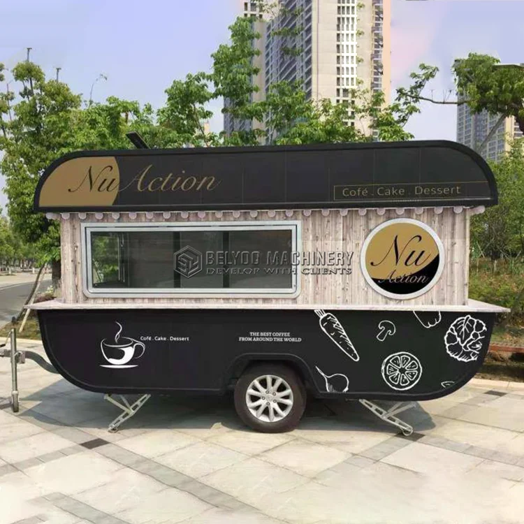 Mobile Boutique Truck Mobile Bar Trailer Coffee Van Hot Dog Food