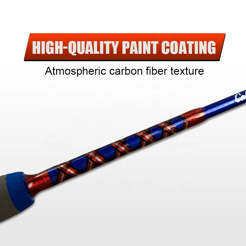Factory Custom Fishing Rod Ugly Stick 2 Section Bait Casting Rod Fishing Accessories Long Casting Fiber Glass Fishing Rods