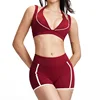 Rouge + soutien-gorge 1 + short