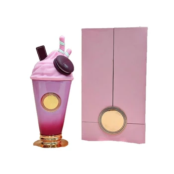 High Quality 100ml Lady's Ice Cream rainbow Flowers Milk Lemon Long Lasting Perfume Spray