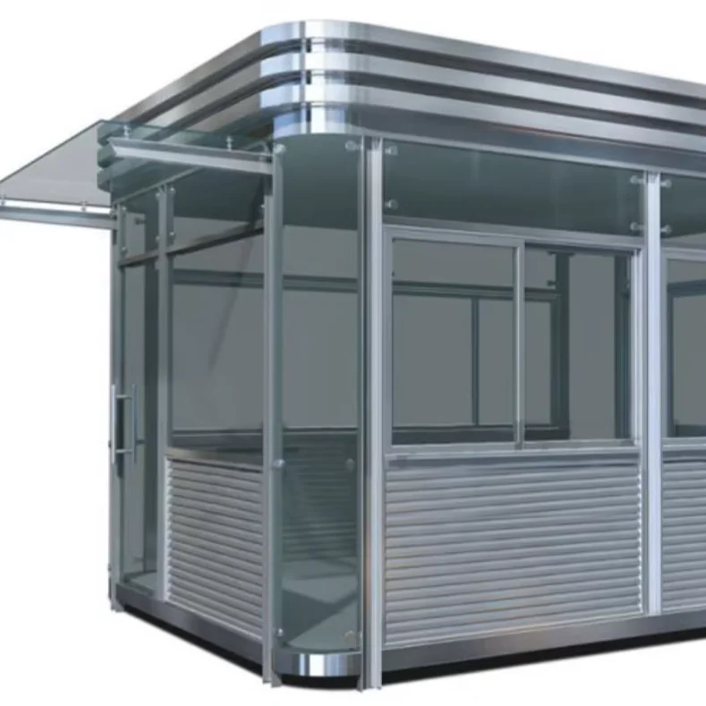Dome Design Security Room for Sentry Booth Prefabricated Movable Portable Sentry Box Mini Sentry Porta Cabin House Guard House