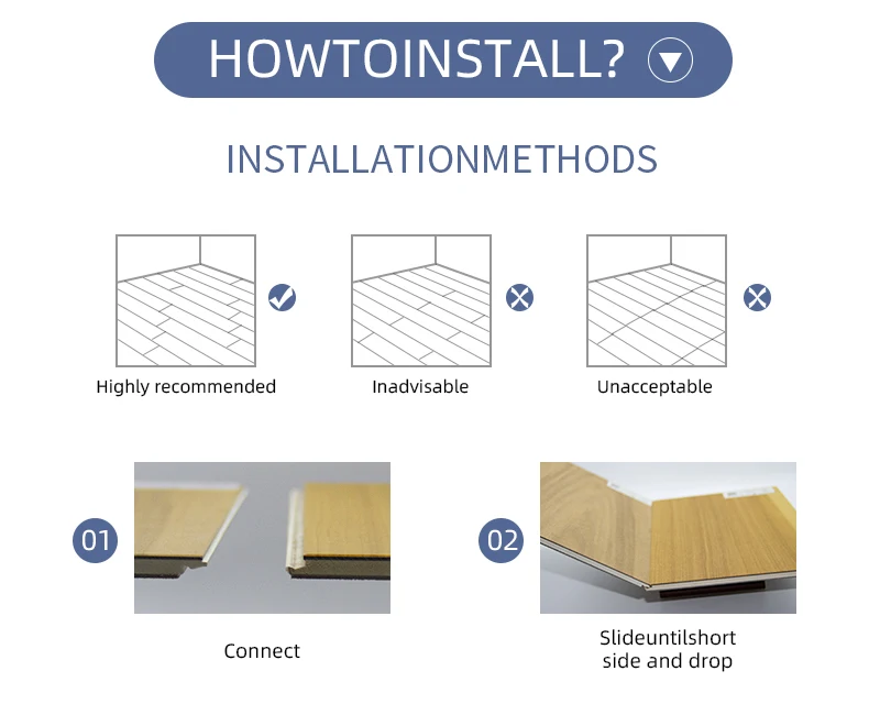 Customizable Fire Retardant SPC Click Flooring with 3D Model Design for Modern Indoor Hotel Applications