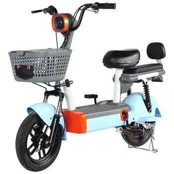 Electric Bicycle 14*2.5inch Vacuum Tyre Single Speed Scooter Electric City Bike