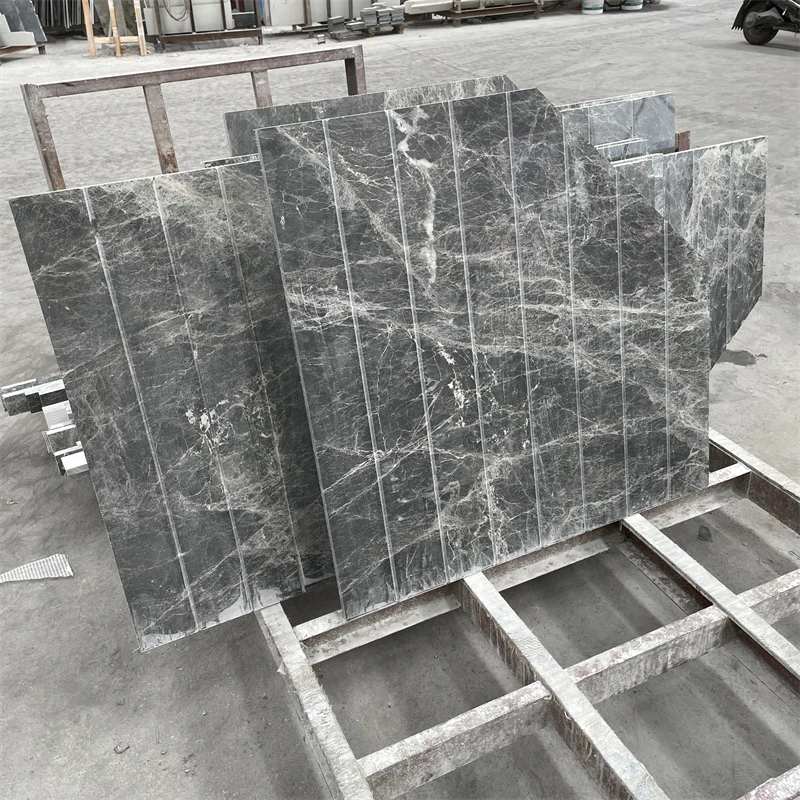 product polished grey marble tiles for interior floor design high quality grey marble floor tiles 600x600mm-4