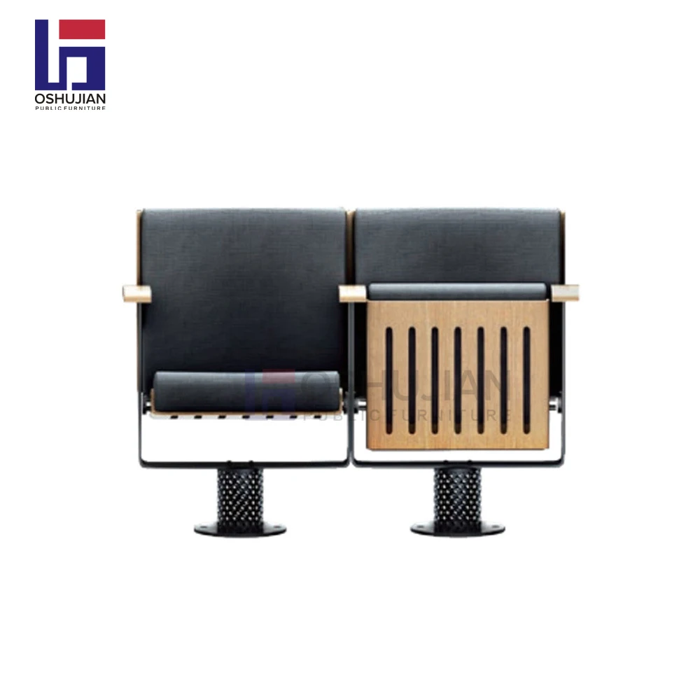 Oshujian Manufacture Price Lecture Hall Seating Furniture Auditorium Chair