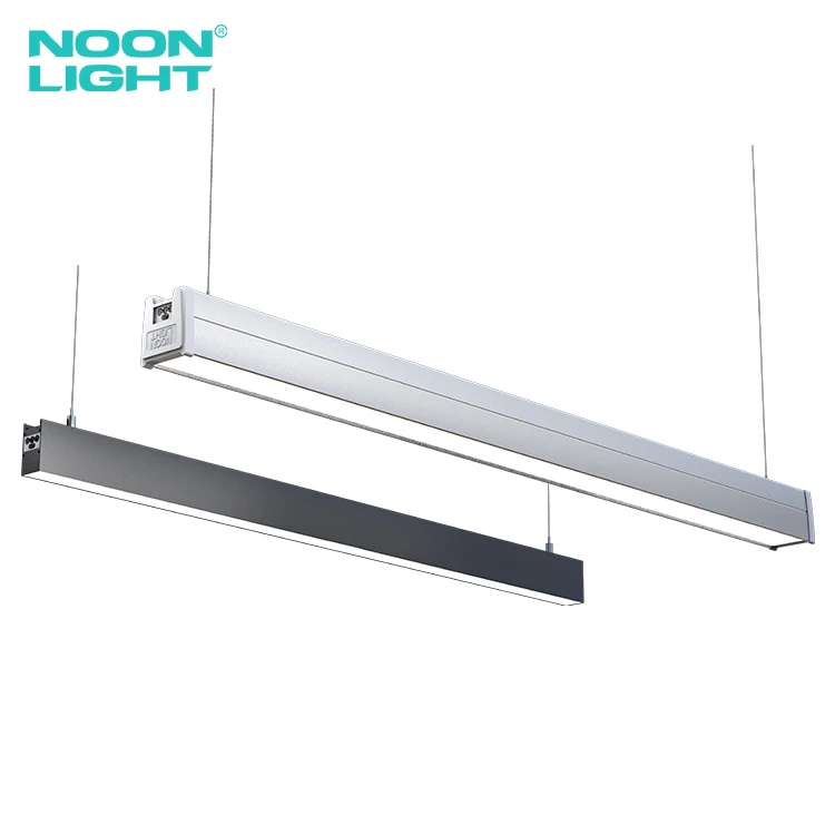 High Quality 3000K 4000K CCT Selectable Commercial Suspending Led Light Office Linear Pendent Light Home Appliances