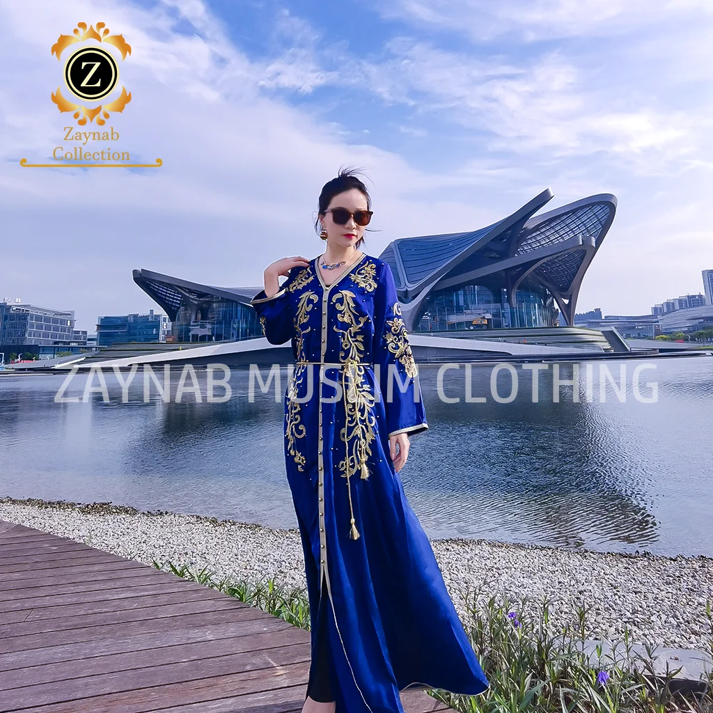 【murral × jurk】ヘアーカフ Zaynab African Moroccan Women Wedding Kaftans Dubai Modern Kaftan