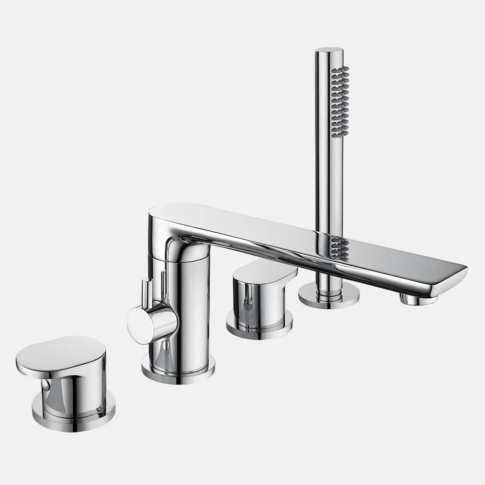 Double Handle Bathtub Faucet