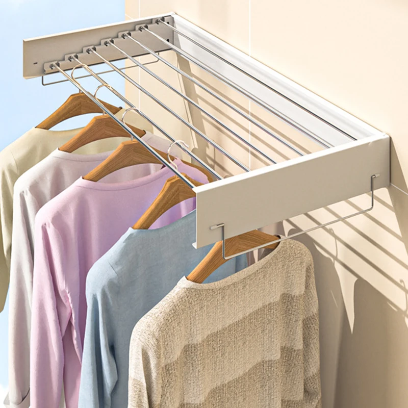 Colgador Para Puerta Plegable De Acero Inoxidable - Perchero Traspuerta, Ahorra Espacio En Dormitorio O Baño