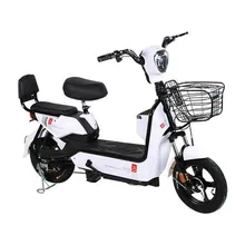 Hot Selling 350W  electric city bike  fashion double electric bicycle factory direct sales electric scooter