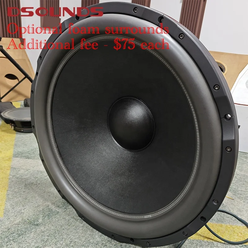 32インチサブウーファー DS-32150、150mmボイスコイル、5000W出力