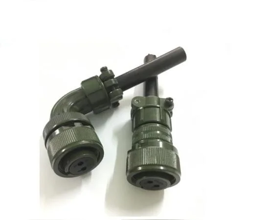2 Pin соединители Стандарта MIL (MS3102A20-23S) штекер Amphenol MIL-C-5015 аэрокосмической MS 5015 Connex ВЧ кабель круглый электрический
