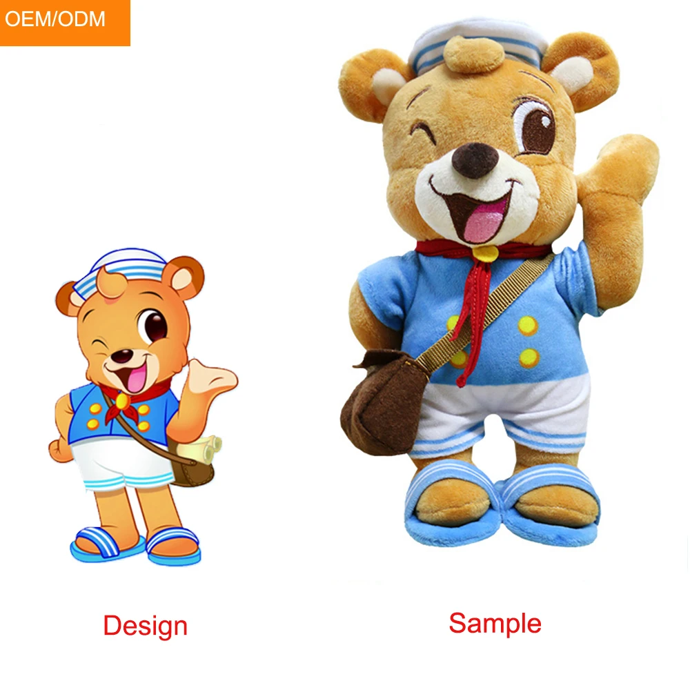 Factory China Oem Manufacturing Custom Made Plush Toy Soft Toys Stuffed Animals Manufacturer For Top Brands