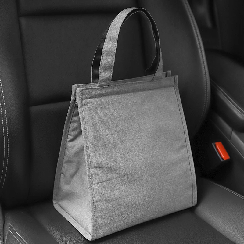 New Arrival Portable Bento Box Lunch Bag Tote Large Capacity Thickened Insulated Picnic Cooler Bags Made Durable Polyester for