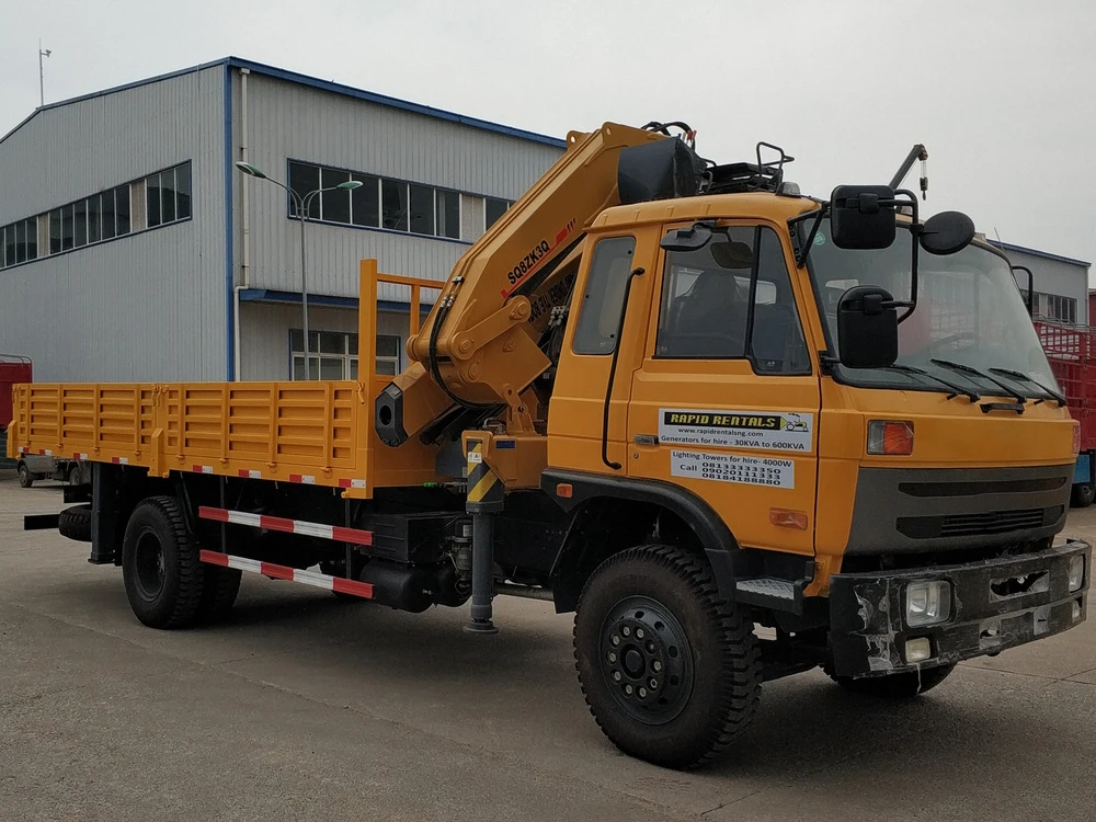 4 Ton 2 Tons Small Mobile Crane Truck Mounted Crane Manipulator Truck SQ4SK3Q