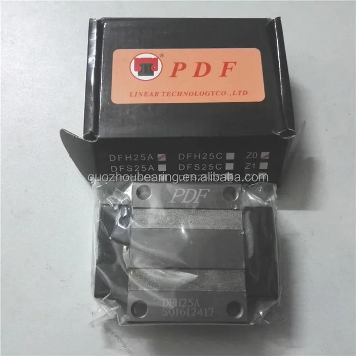 TAIWAN PDF linear guideway Linear Guide Bearing Linear Guide Block DFH35A DFH35AL linear guide rail CNC