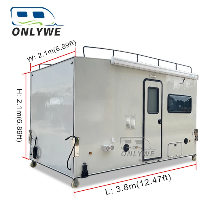 ONLYWE Best Price 4x4 Mercedes Unimog off Road Expedition Truck Camper Aluminum Overland Expedition Rv Motorhome for Sale