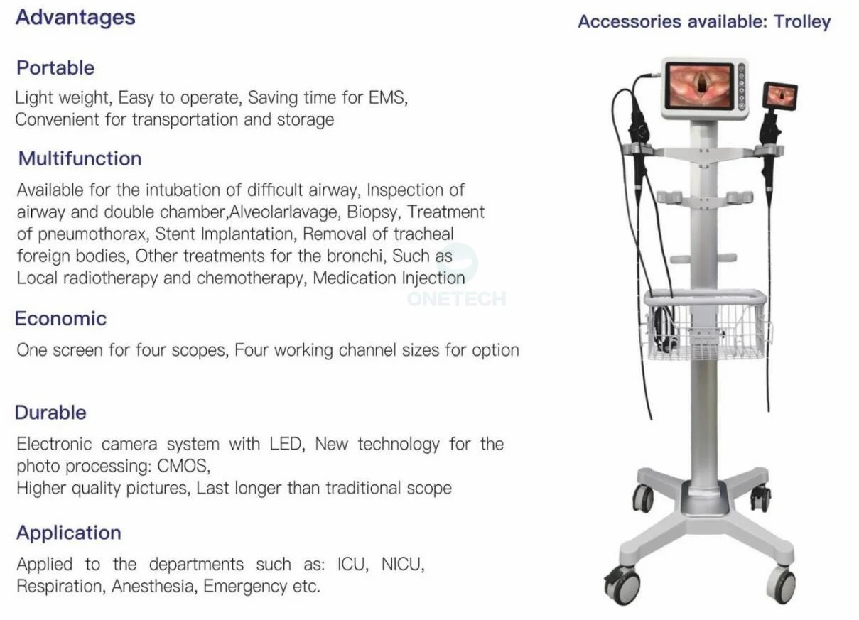 Al6 Portable Flexible Laryngoscope,Anesthesia Video Bronchoscope Buy