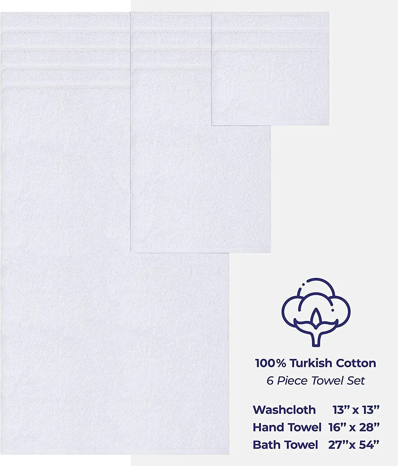 Wholesale Luxury 100% Cotton 8pcs Towel Set Bathroom Towel  Hand custom Bath Towel manufacture