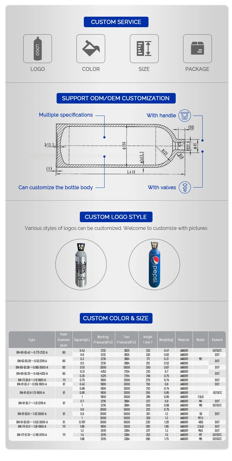 product high pressure portable scuba diving oxygen cylinder dot certified aluminum yoke valve 3000psi medical use-13