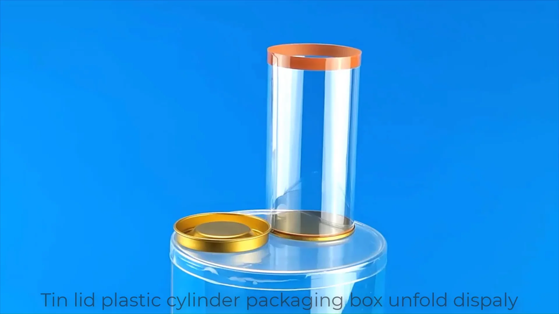 Sample Cylinder Round Packaging Tubes Plastic Box Gift Pvc Round Box ...