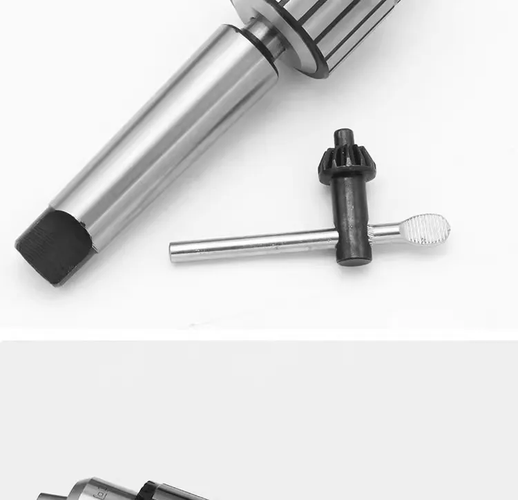 TEBAK Industrial Milling Machine Drill Chuck - High Quality Key Type (B10/B12/B16, 1-13MM) with High Precision Clamping